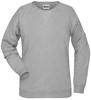 James & Nicholson JN8021 Ladies´ Sweat - /Grey-Heather - XS