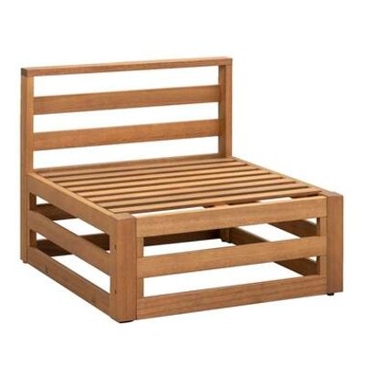 Loungebank element Clermont - midden - 63x78x72 cm - Leen Bakker