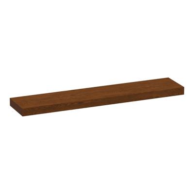 Brauer Creek Topblad Vrijhangend - 220 cm - Lamellen - Eiken Bruin