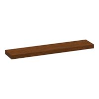 Brauer Creek Topblad Vrijhangend - 220 cm - Lamellen - Eiken Bruin