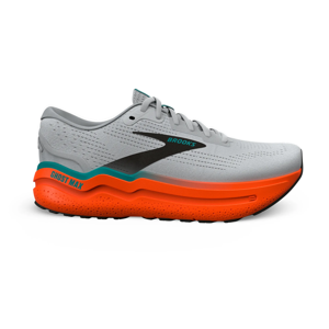 Brooks Ghost Max 2 hardloopschoenen oyster mushroom/orange/teal heren 44.5