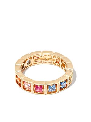 Suzanne Kalan bague en or jaune 18 ct serti de saphir