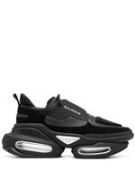 Balmain B-Bold logo-lettering sneakers - Noir - thumbnail