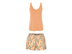 esmara Korte dames pyjama (Koraal, XL (48/50))