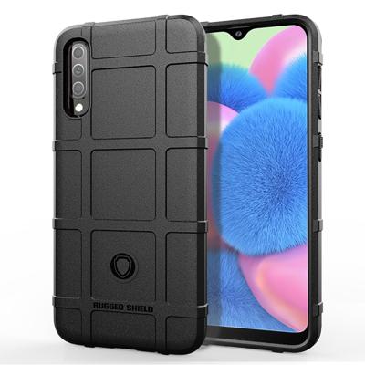Volledige dekking schokbestendig TPU Case voor Galaxy A30s (zwart)
