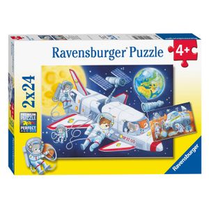 Ravensburger Puzzel Reis door de Ruimte 2x24 stuks