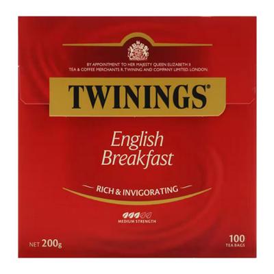 Twinings - English Breakfast Thee - 100 zakjes