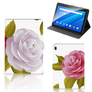 Lenovo Tab E10 Tablet Cover Roses