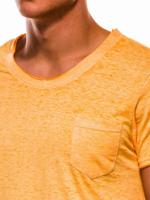 Ombre - heren T-shirt geel - S1051 - S