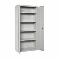 Kast Simon Rack Grijs Metaal 80 x 40 x 180 cm