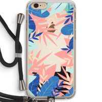 Tropisch: iPhone 6 PLUS / 6S PLUS Transparant Hoesje met koord