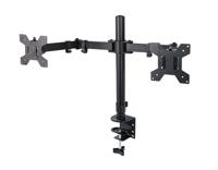 Esperanza ERW018 Bureaubeugel voor twee monitoren 10-27'' tot 8kg