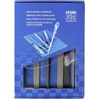 PFERD TOOLS 11801533 Werkplaatsvijlenset kap 3 in PVC-roltas incl. kartonnen doosje Lengte 200 mm 1 stuk(s)