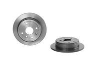 Remschijf COATED DISC LINE BREMBO, Remschijftype: Massief, u.a. für Chevrolet, Daewoo