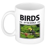 Foto mok Toekan beker - birds of the world cadeau Toekans liefhebber - thumbnail