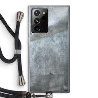 Grey Stone: Samsung Galaxy Note 20 Ultra / Note 20 Ultra 5G Transparant Hoesje met koord