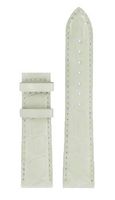 Horlogeband Tissot T610033630 Leder Wit 18mm