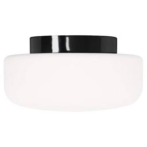 Ifö Electric Solenne 320|173 plafond- en wandlamp Ø32 zwart