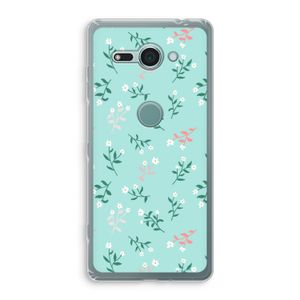 Small white flowers: Sony Xperia XZ2 Compact Transparant Hoesje