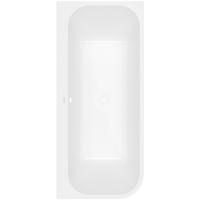 Villeroy & Boch Architectura Back-to-wall bad voor hoekinbouw rechts - glans wit Alpin (wit) uba180are9cr00v-01