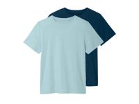 esmara 2 kinder T-shirts (lichtblauw/petrol, 158/164)