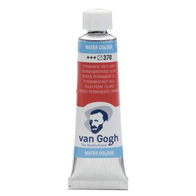 Van Gogh Aquarelverf Tube 10 ml - Permanentrood Licht 370