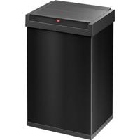 Hailo Big-Box Swing L 8401410 Afvalbak 35 l Plaatstaal (b x h x d) 339 x 545 x 260 mm Zwart Met zelfsluitende zwenkdeksel 1 stuk(s)