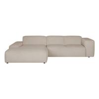 by fonQ Wonder 4-zitshoekbank met Chaise Longue Links - Rib by fonQ Wonder 4-zitshoekbank met Chaise Longue Links - Rib