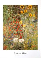 Kunstdruk Gustav Klimt - Giardino di campagna 50x70cm