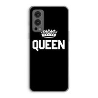 Queen zwart: OnePlus Nord 2 5G Transparant Hoesje