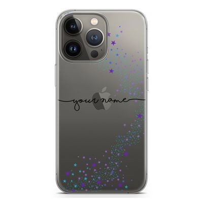 Sterren: iPhone 13 Pro Transparant Hoesje