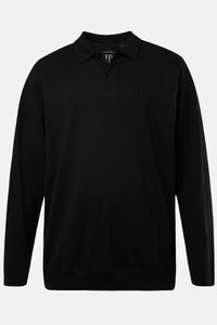 poloshirt, grote maten, , heren, zwart, maat: 8xl, katoen, jp1880