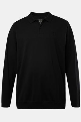 poloshirt, grote maten, , heren, zwart, maat: 8xl, katoen, jp1880