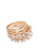 Brumani bague Looping en or 18ct à ornements - Rose