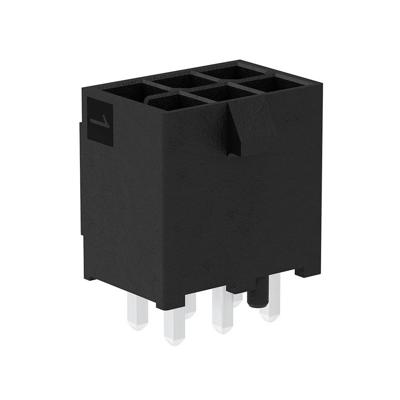 Molex 2125201006 Male behuizing (board) Totaal aantal polen: 6 Inhoud: 1 stuk(s) Tray