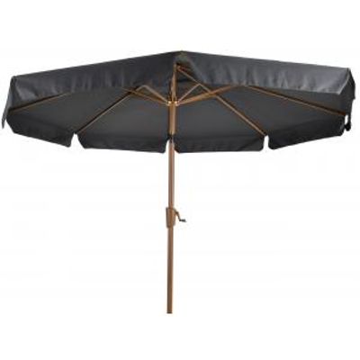Libra houtlook Parasol grijs
