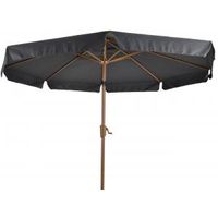 Libra houtlook Parasol grijs