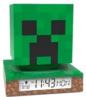 Minecraft digitale wekkerlamp 21,5 x 13 cm