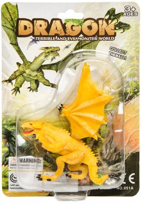 LG Imports speelfiguur draak jongens 18,5 cm geel LG Imports speelfiguur draak jongens 18,5 cm geel