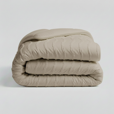 1+1 Gratis Wasbaar Easy Dekbed Zonder Overtrek - Zonder Overtrek - Japandi Waves - Taupe - Dekbed-Discounter.nl 1+1 Gratis Wasbaar Easy Dekbed Zonder Overtrek - Zonder Overtrek - Japandi Waves - Taupe - Dekbed-Discounter.nl