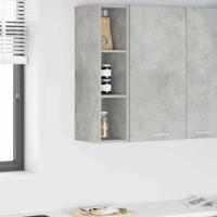 Hangkast Riga Beton Grijs 20 x 29,5 x 80 cm Bewerkt hout Hangkast Riga Beton Grijs 20 x 29,5 x 80 cm Bewerkt hout