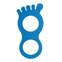 FLOATING MAT WITH FOOT SHAPE 4CM