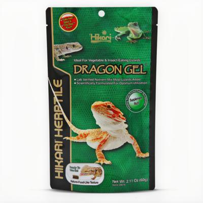 Hikari DragonGel 60g - Compleet Voer voor Jonge Hagedissen, Rijk aan Vitamines