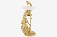 Side table WILDLIFE PEACOCK 75cm goud - 44828