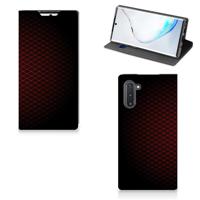Samsung Galaxy Note 10 | Hoesje met Magneet | Geruit Rood