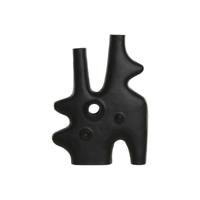 Vaas Home ESPRIT Zwart Aluminium Abstract Modern 30 x 5 x 40 cm