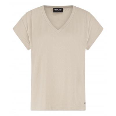 Lady day - Zand | Dames | Top | Zand | XL | regular | Kamst mode