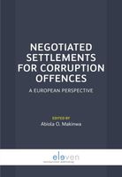 Negotiated settlements for corruption offences - - ebook - thumbnail