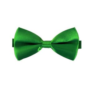 Groene verkleed vlinderstrikje 12 cm voor dames/heren