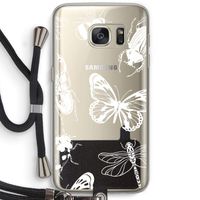 Tiny Bugs: Samsung Galaxy S7 Transparant Hoesje met koord